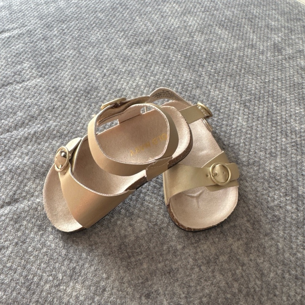 Old Navy Metallic Kids Sandals